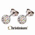 Aurora Silver | Titanium Stud Earrings